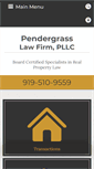 Mobile Screenshot of pendergrasslaw-firm.com